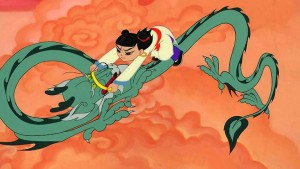 Le Prince Nezha triomphe du roi Dragon