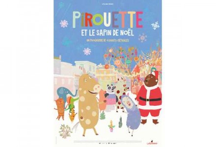 Pirouette et le sapin de Noël